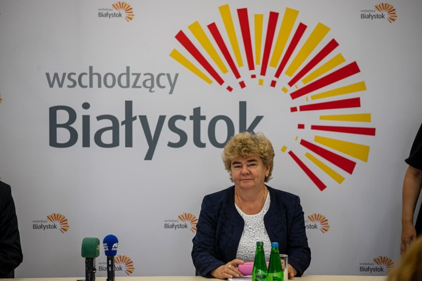 31-08-2020 bialystok konferencja prezydent rudnicki edukacja...