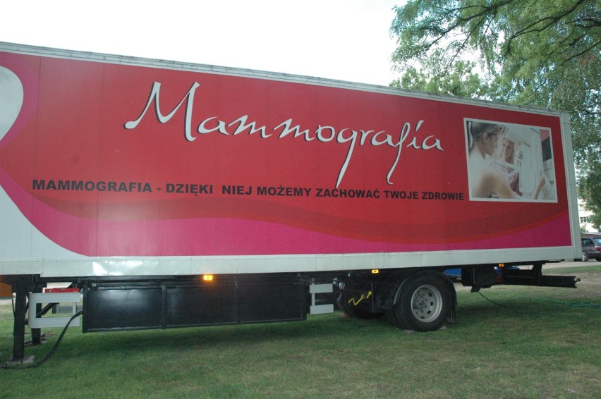 Bezpłatną mammografię można wykonać w mammobusie lub w...