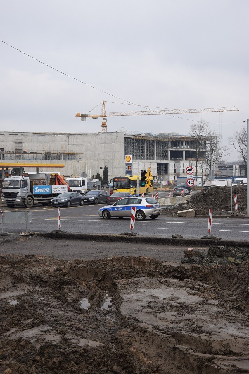 Przebudowa skrzyżowania Kościuszki i Kolejowej w Katowicach
