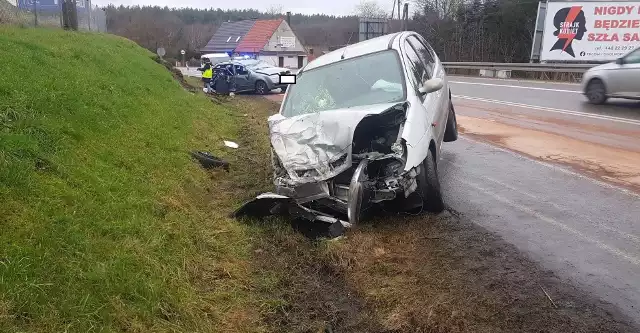 Pijany kierowca spowodował wypadek w Bydlinie