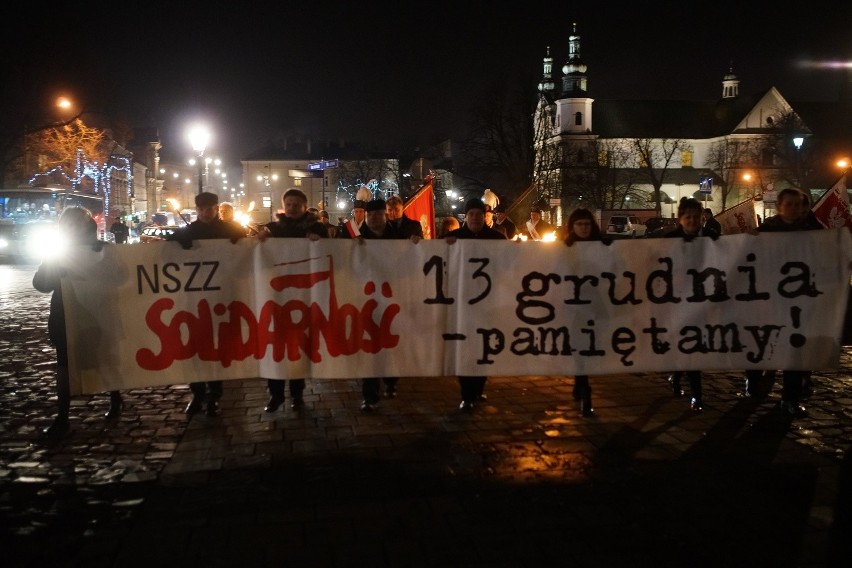 Obchody 34. rocznicy stanu wojennego. Kraków pamięta [ZDJĘCIA]