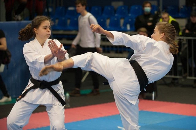 Puchar Krakowa w karate tradycyjnym, który odbył się w hali Suche Stawy w Nowej Hucie