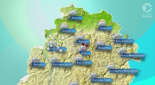 Pogoda w Łodzi i regionie. Zobacz prognozę na czwartek [WIDEO]