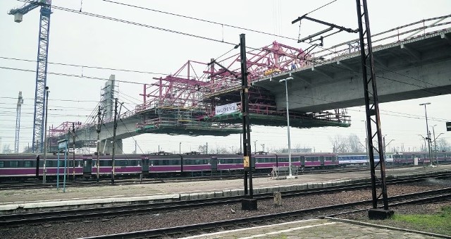 Estakady, po których pojadą tramwaje, łącznie będą mierzyć około 600 metrów