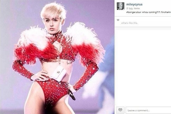 Miley Cyrus (fot. screen z Instagram.com)