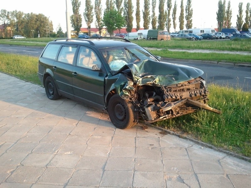 Porzucony samochód w Koszalinie.