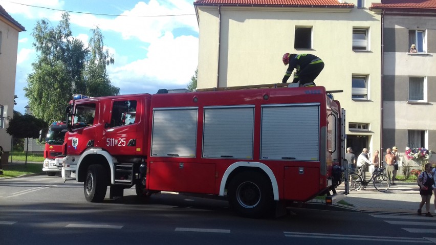 Przypalony kapuśniak w jednym z mieszkań przy ul....