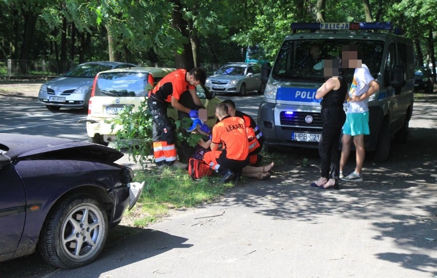 Wypadek na ul. Mickiewicza przy skrzyżowaniu z ul....