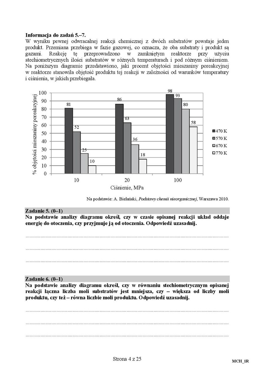 Matura 2016: CHEMIA rozszerzona [ODPOWIEDZI, ARKUSZ CKE]