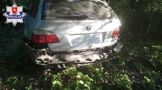 Śmiertelny wypadek w Lubyczy Królewskiej. 40-latek zatrzymany, samochód ukrył w krzakach