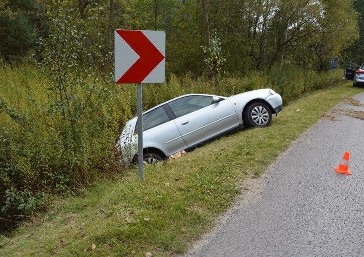 Bojanów. Policyjny pościg za pijanym kierowcą! Uciekinier skończył w rowie, podczas interwencji padł strzał (ZDJĘCIA)