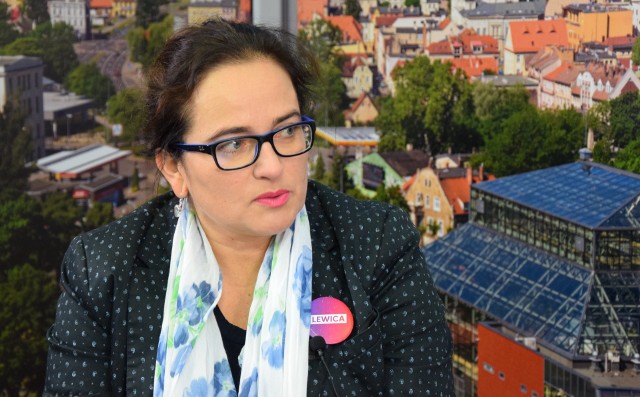 Anita Kucharska-Dziedzic, "jedynka" na liście wyborczej Lewicy w Lubuskiem
