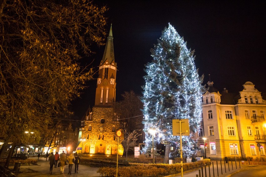 Dekoracje bożonarodzeniowe w Sopocie