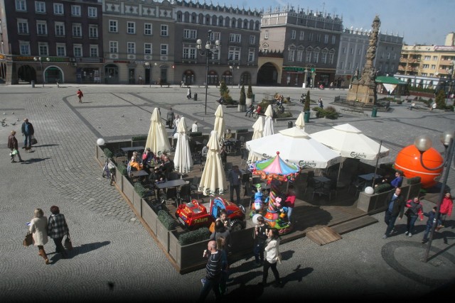 Ogródki piwne w Raciborzu na rynku już są!