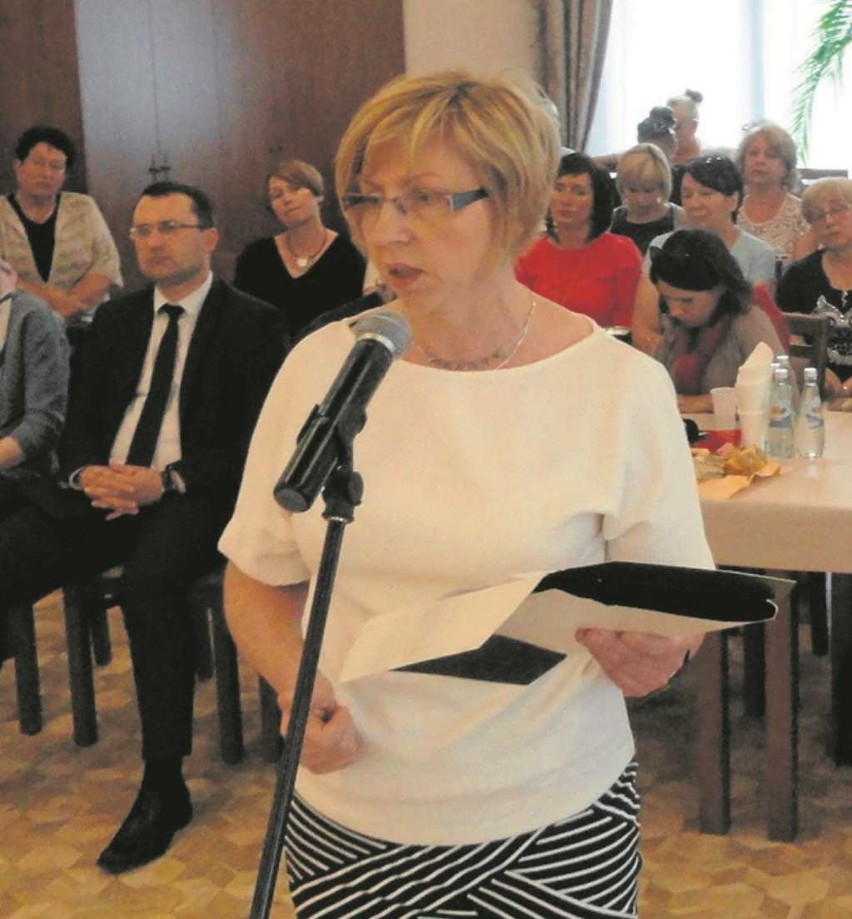 Marta Lasoń, księgowa Zespołu Szkół w Zalasiu