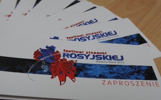 Zaproszenia na Festiwal Piosenki Rosyjskiej już czekają zielonogórskiej redakcji "GL". Otrzymają je Czytelnicy, którzy prześlą najciekawsze zdjęcia i wspomnienia z poprzednich festiwali!