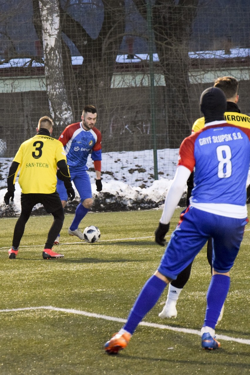 Sparing: Gryf Słupsk - Gryf Wejherowo 0:1 (zdjęcia)