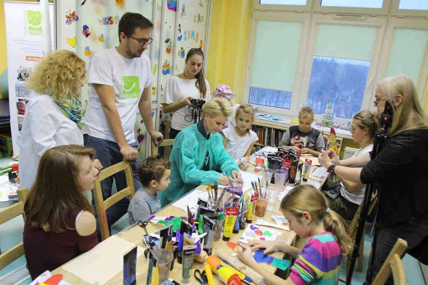 Małgorzata Kożuchowska w Górnośląskim Centrum Zdrowia...