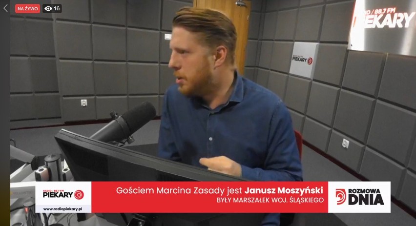 Rozmowa Dnia Marcina Zasady. Gościem był Janusz Moszyński