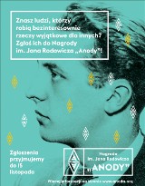 Nie bądź obojętny, zgłoś swojego bohatera. Trwa nabór kandydatów do Nagrody Jana Rodowicza "Anody"