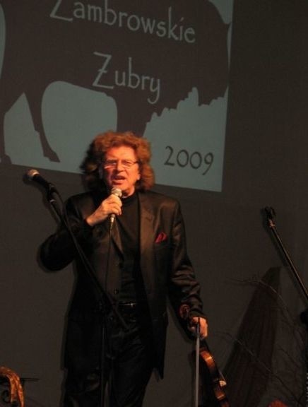 Gwiazdą podczas rozdania Żubrów w 2009 roku był Zbigniew Wodecki