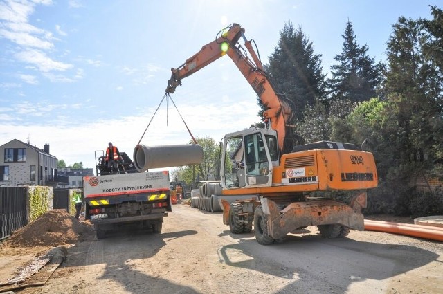 Rozbudowa krakowskich ulic Stelmachów, Piaskowej i Jordanowskiej pochłonie blisko 40 mln zł. Roboty są na etapie modernizacji infrastruktury podziemnej