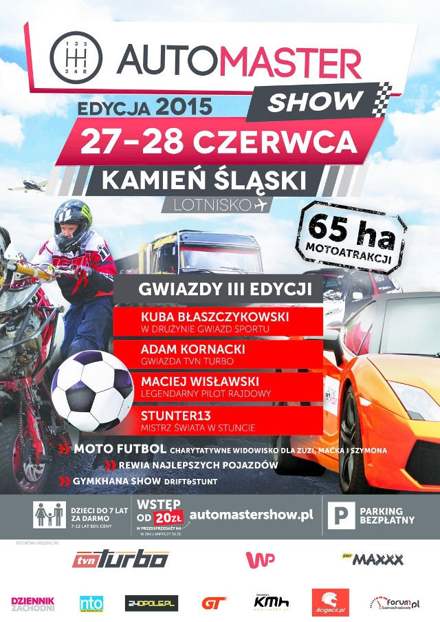 Trzecia już edycja Automaster Show odbędzie się 27 i 28 czerwca 2015 roku, w pierwszy wakacyjny weekend na terenie lotniska w Kamieniu Śląskim