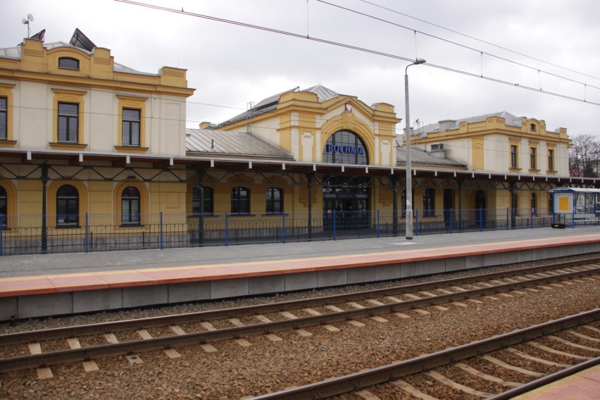 dworzec kolejowy w Bochni