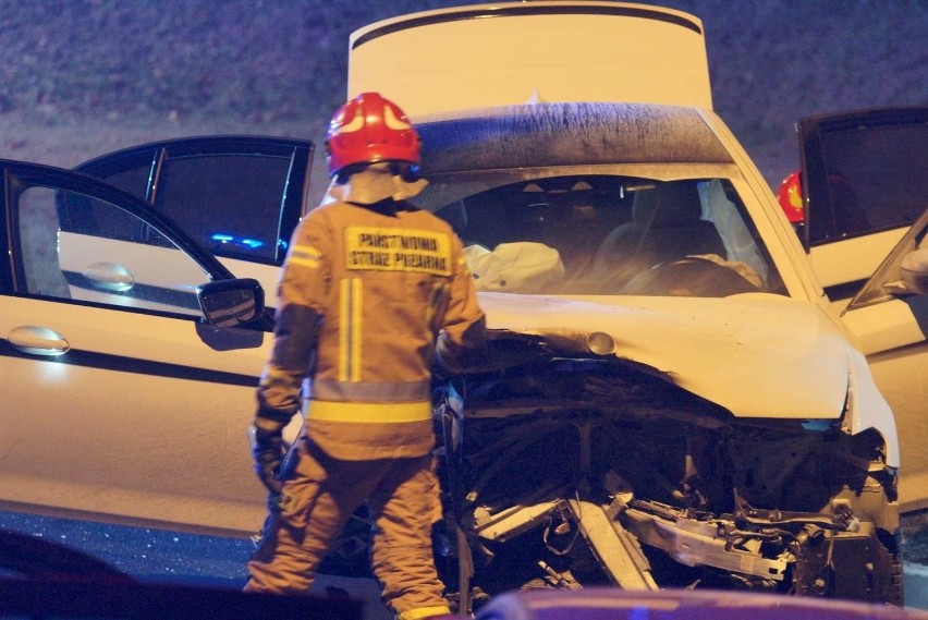 Groźny wypadek miał miejsce 1 stycznia na ulicy Piłsudskiego...