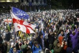 Zamieszki w Gruzji. Demonstranci zablokowali główne skrzyżowanie w stolicy