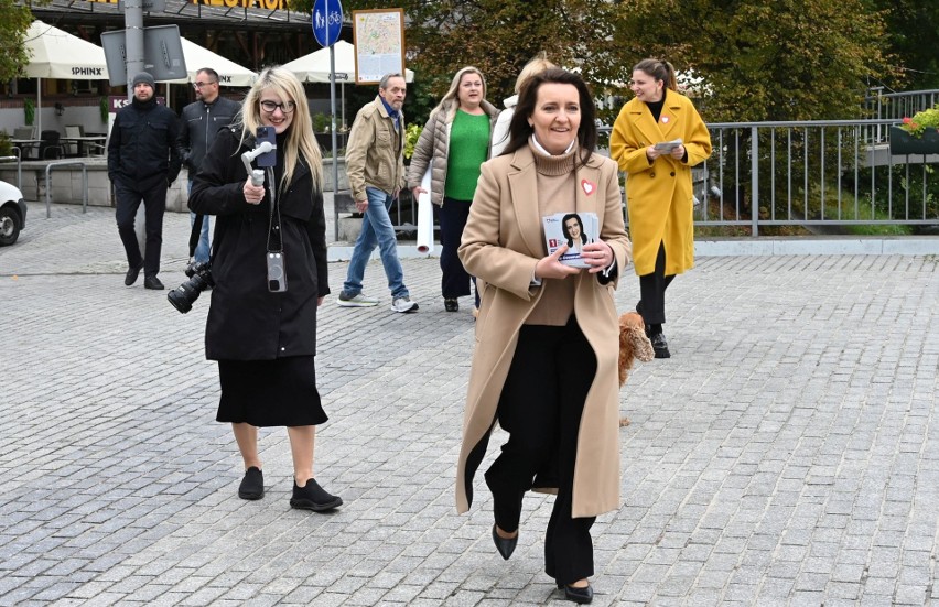 Wybory 2023. Posłanka Koalicji Obywatelskiej Marzena Okła-Drewnowicz zwróciła się do kobiet. Zobacz zdjęcia