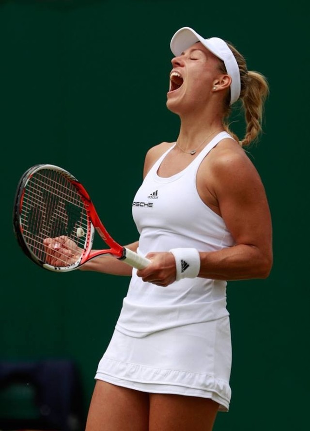 Angelique Kerber zagra w sobotę w swoim pierwszym finale na kortach Wimbledonu