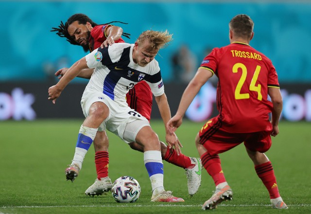 Euro 2020. Finlandia - Belgia 0:2 (0:0)