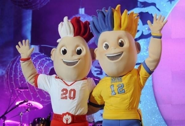 Slavek i Slavko, oficjalne maskotki Euro 2012