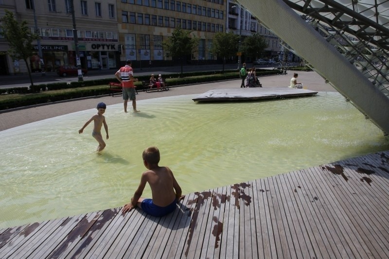 Poznaniaków sposoby na ochłodę.