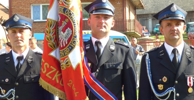 Z okazji jubileuszu 85-lecia jednostka strażacka w Cieszkowach otrzymała nowy sztandar.