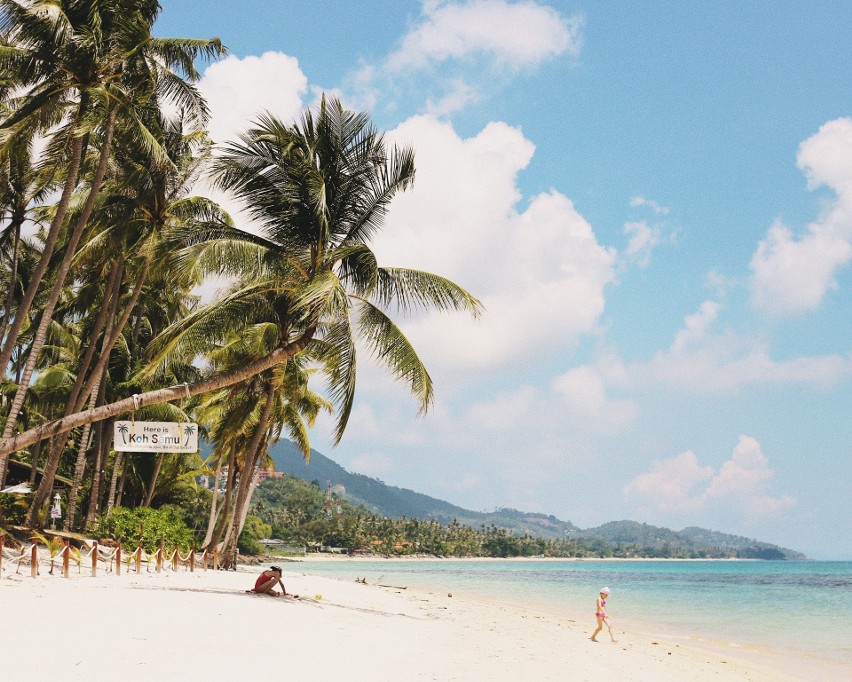 Plaża na wyspie Koh Samui.