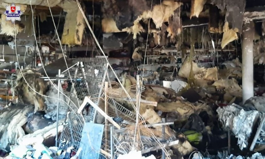Mircze: Gigantyczne straty po pożarze sklepu. Ogień prawdopodobnie zaprószyli dwaj nieletni                                