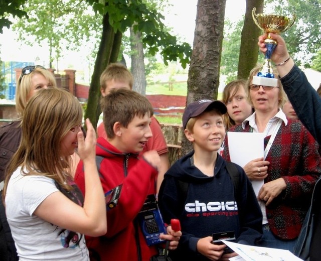 Puchar podchodów matematycznych zdobyła drużyna klasy VIa z Publicznej Szkoły Podstawowej numer 26 w Radomiu.