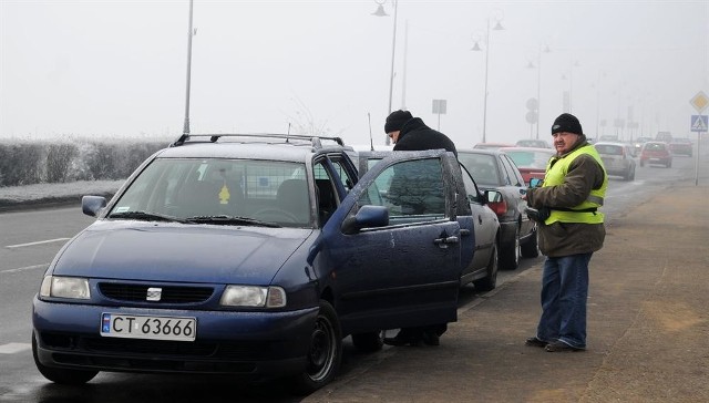 Parking przy Bulwarze Filadelfijskim nieczynny