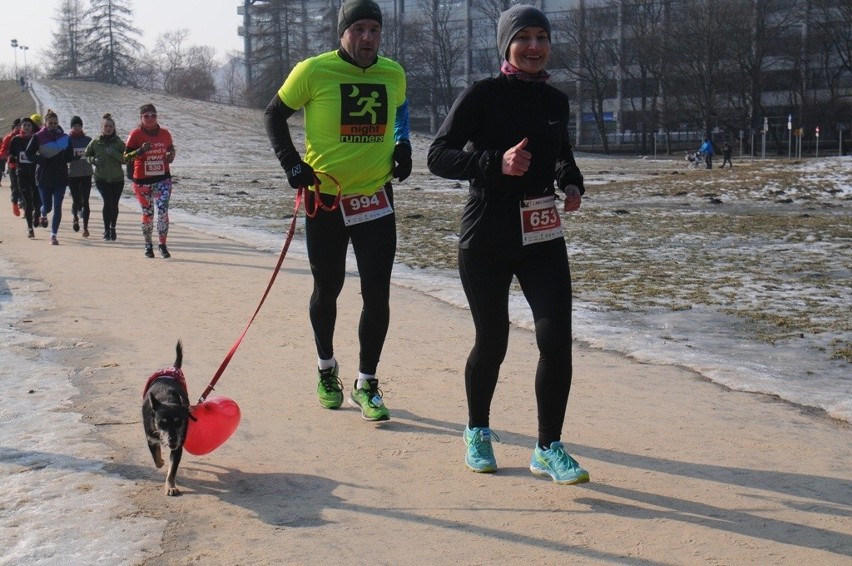 II Bieg Walentynkowy w Krakowie [ZDJĘCIA]