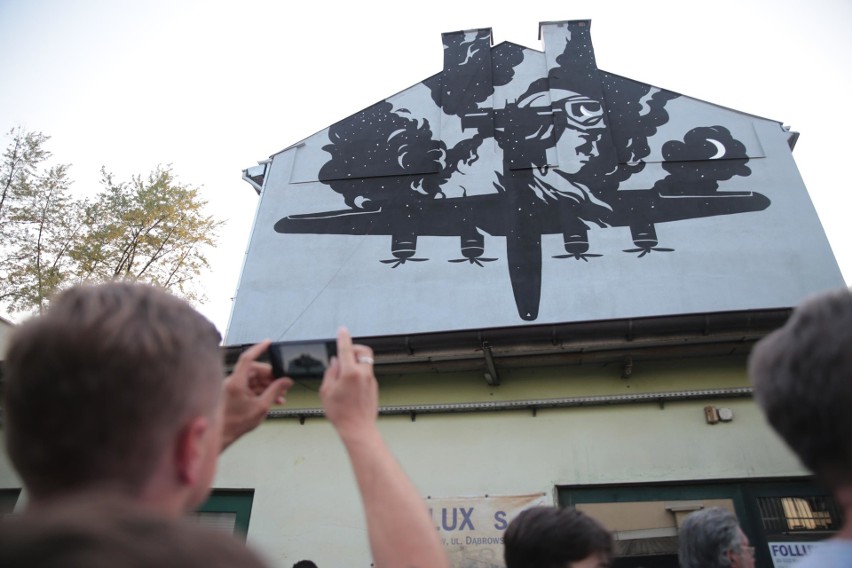 Kraków. Mural Liberator już odsłonięty. Zobacz jak się prezentuje [ZDJĘCIA]