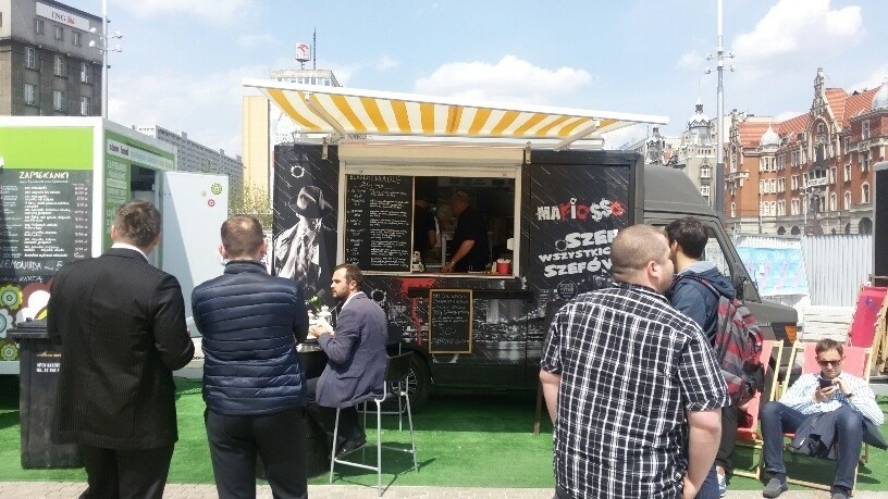 Food trucki wrócą w kwietniu na katowicki rynek