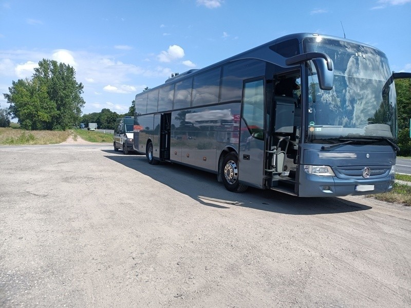 Kierowca autokaru wiozącego piłkarzy z Kleczewa nie tylko...