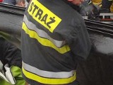 Znowu pożar: Palił się tartak w Mścicach