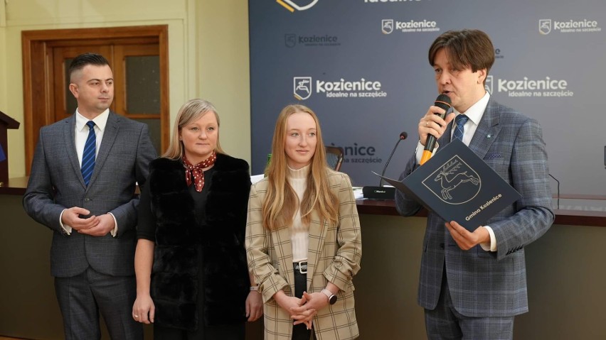 Matylda Seredyn otrzymała nagrodę burmistrza za osiągnięcia...
