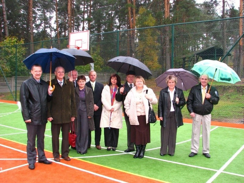 Oficjalne otwarcie trzeciego w gminie wielofunkcyjnego...