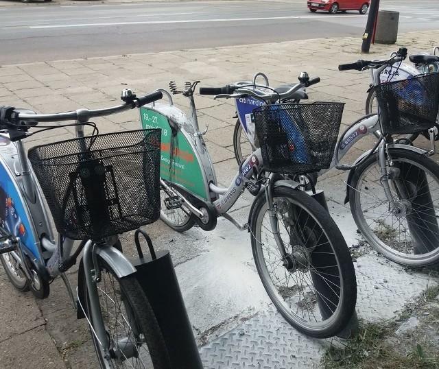 Rower prawdopodobnie ktoś podpalił.