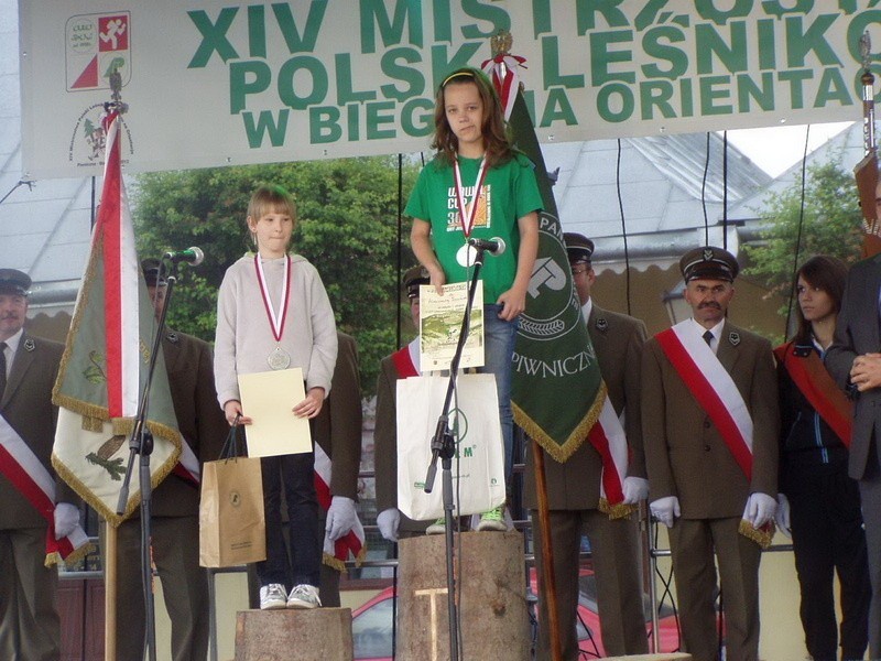 Ola Rosińska stanęła na najwyższym stopniu podium.