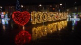 Nowa iluminacja przed ratuszem w Koszalinie [zdjęcia]